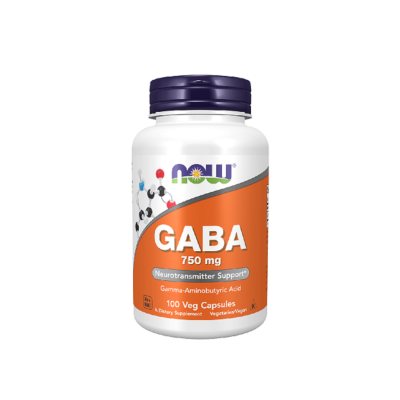 NOW Gaba 750 mg kapsulės N100