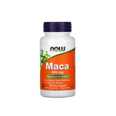 NOW Maca 500 mg kapsulės N100