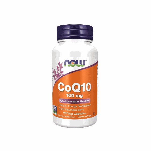 NOW maisto papildas COQ10 100 mg, 90 kaps.