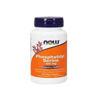 NOW Phosphatidyl Serine 100 mg kapsulės N60