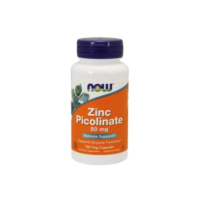 NOW Zinc Picolinate 50 mg kapsulės N120