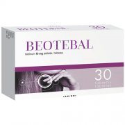 Nuo plaukų slinkimo BEOTEBAL 10 mg, 30 tab.