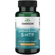 Nuotaikai ir miegui SWANSON 5-HTP 500mg, 60 kapsulių