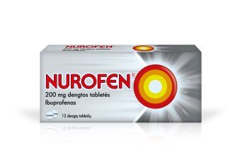 NUROFEN 200 mg dengtos tabletės N12