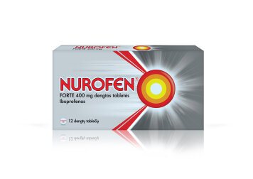 NUROFEN Forte 400 mg dengtos tabletės N12
