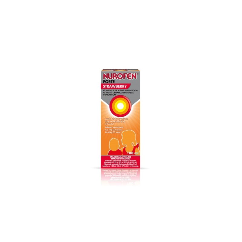 NUROFEN FORTE STRAWBERRY GERIAM. SUSP. 40MG/ML, 100 ml