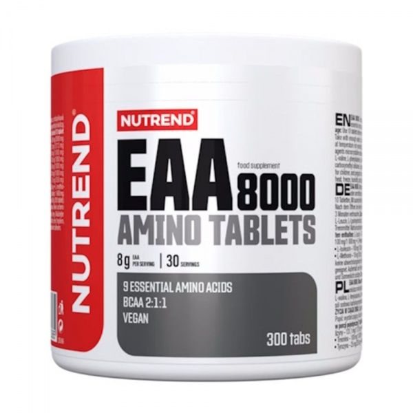 NUTREND maisto papildas EAA 8000, 300 tab.