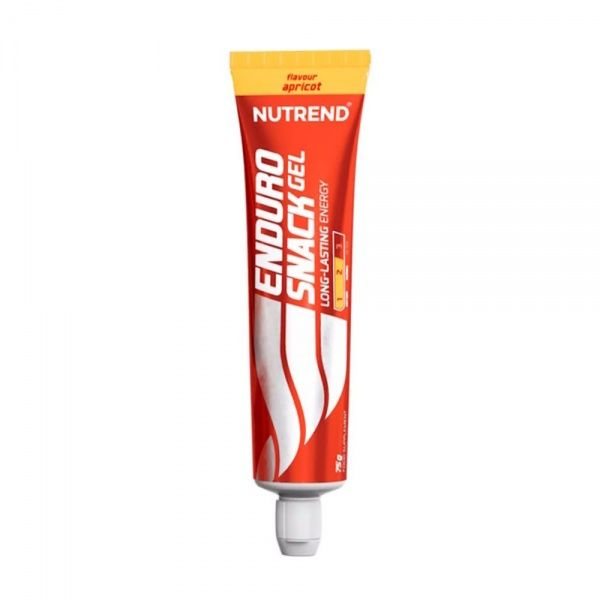 NUTREND maisto papildas ENDUROSNACK GEL, abrikosų skonio, 75 g