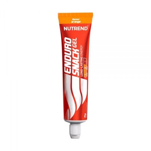 NUTREND maisto papildas ENDUROSNACK GEL, apelsinų skonio, 75 g