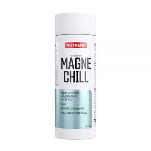NUTREND maisto papildas MAGNECHILL, 90 kaps.