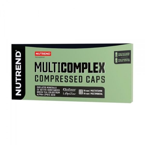 NUTREND maisto papildas MULTICOMPLEX COMPRESSED, 60 kaps.