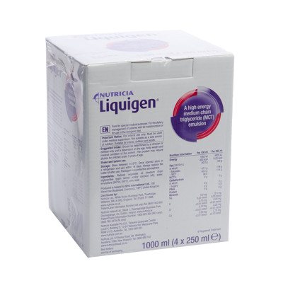 NUTRICIA LIQUIGEN, emulsija, N4, 250 ml