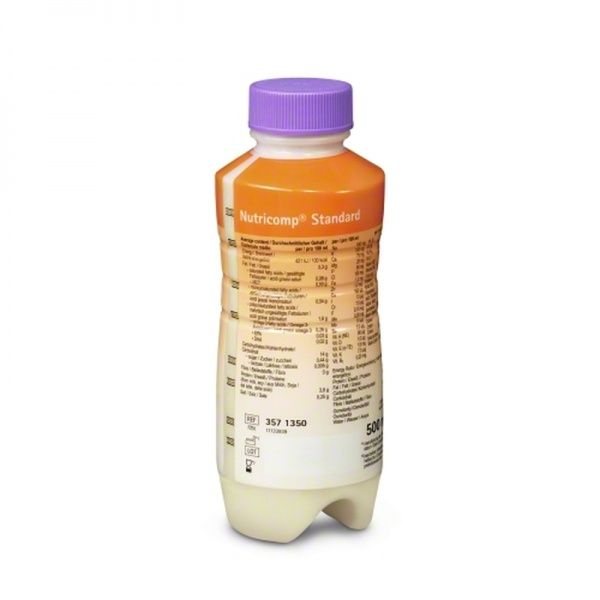 NUTRICOMP gėrimas STANDARD NEUTRAC, x 500 ml, 12 vnt