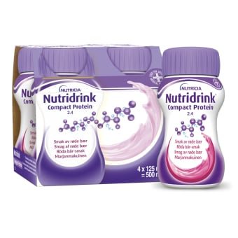 Nutridrink Compact Protein, miško uogų sk., 4 vnt., 4 x 125 ml