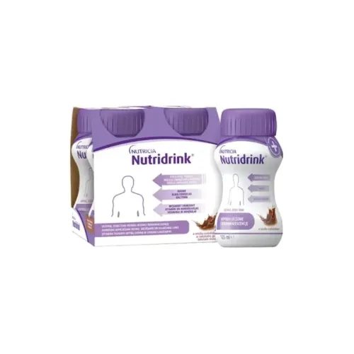 NUTRIDRINK šokolado skonio gėrimas, N4, 125 ml
