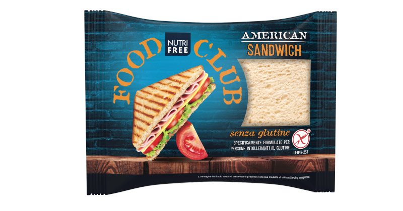 NUTRIFREE AMERICAN SANDWICH - amerikietiško stiliaus sumuštinių duona be glitimo, 240 g