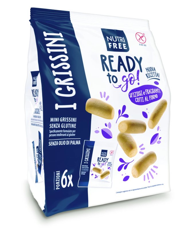 NUTRIFREE MINI GRISSINI - duonos lazdelės be glitimo, 180 g