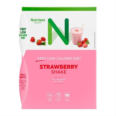 NUTRILESS, braškių skonio kokteilis, N10