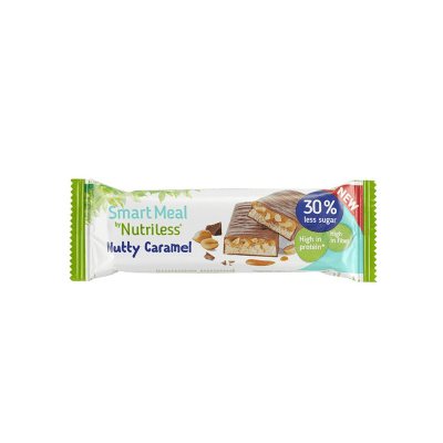 NUTRILESS karamelės skonio batonėlis, 56 g