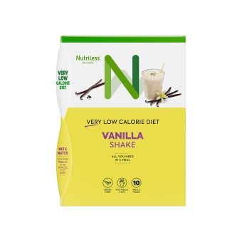NUTRILESS kokteilis, vanilės skonio, 350 g