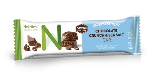 NUTRILESS pieniško šokolado ir kukurūzų dribsnių batonėlis, 60 g