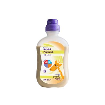 NUTRINI peptisorb 1 kcal/ ml, 12 vnt., 500 ml