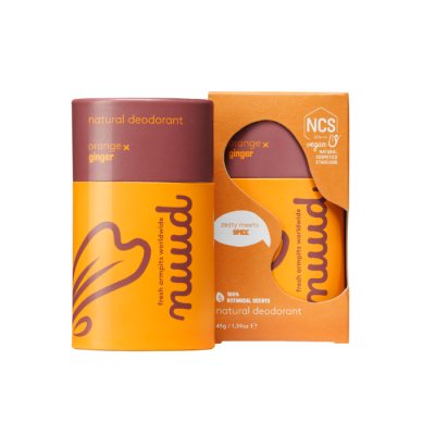 Nuud, Orange x Ginger Stick dezodorantas, 45 g