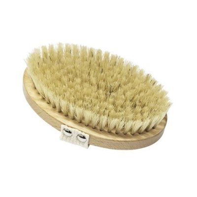 NUUM Dry exfoliating body brush vidutinio stiprumo masažinis kūno šepetys