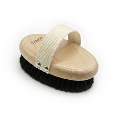 NUUM Dry exfoliating body brush with copper masažinis kūno šveitimo šepetys su variu