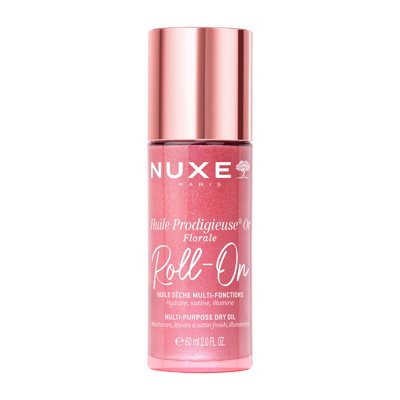 NUXE, Florale OR ROLL ON, žėrintis aliejus kūnui, veidui, plaukams, 60 ml