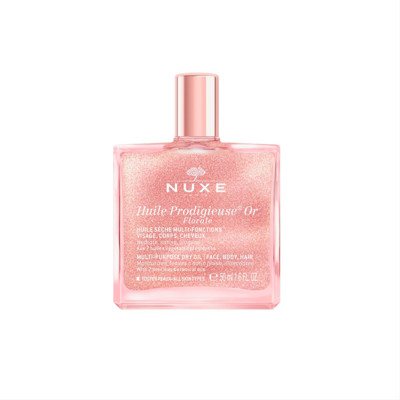 NUXE HUILE PRODIGIEUSE OR FLORALE MULTI-PORPOSE DRY OIL, Sausasis švytėjimo suteikiantis aliejus, 50 ml