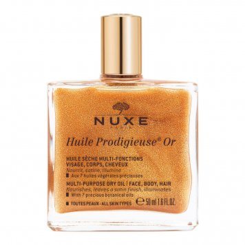 NUXE Huile Prodigieuse Or veidui ir kūnui sausasis aliejus, 50 ml