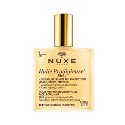 NUXE HUILE PRODIGIEUSE RICHE, sausasis aliejus sausai odai, 100 ml