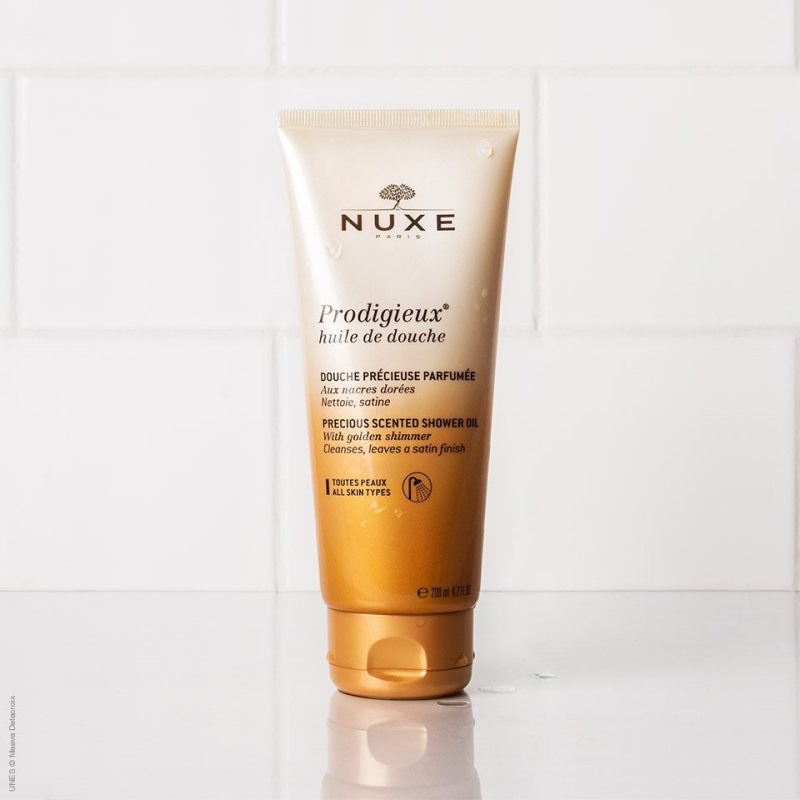 NUXE Kvapusis dušo aliejus „Prodigieux® Precious scented shower oil“, 200 ml