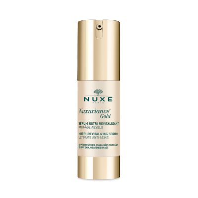 NUXE maitinamasis-gaivinamasis maksimaliai nuo senėjimo saugantis serumas NUXURIANCE GOLD, 30 ml