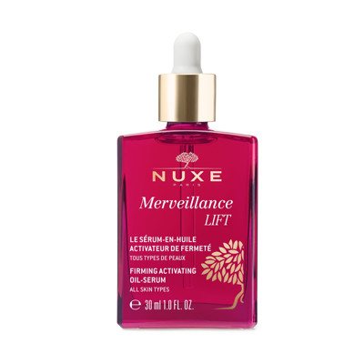 NUXE MERVEILLIANCE LIFT, Stangrinamasis ir aktyvinamasis aliejus-serumas, 30 ml