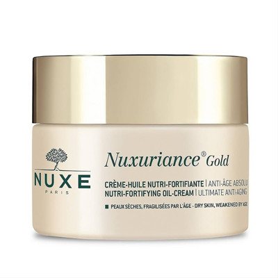 NUXE NUXURIANCE GOLD, Maitinamasis-stiprinamasis aliejinis kremas, 50 ml
