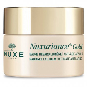 NUXE Nuxuriance Gold švytėjimo suteikiantis nuo senėjimo saugojantis paakių balzamas, 15 ml