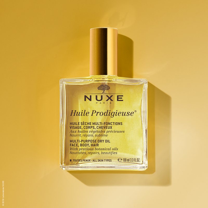 NUXE Sausasis aliejus „Huile Prodigieuse® Multi-purpose dry oil“ (veidui ir kūnui puoselėti), 100 ml