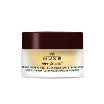 NUXE stipraus poveikio maitinamasis ir atstatomasis lūpų balzamas REVE DE MIEL, 15 g