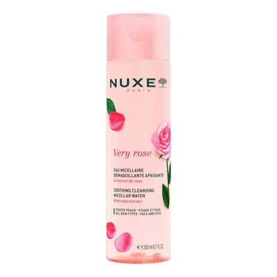 NUXE VERY ROSE, raminamasis valomasis micelinis vanduo, 200 ml