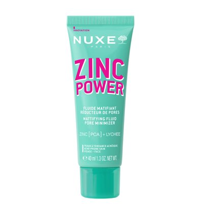 NUXE, ZINC POWER, kremas matiškumui ir porų mažinimui, 1 vnt., 40 ml