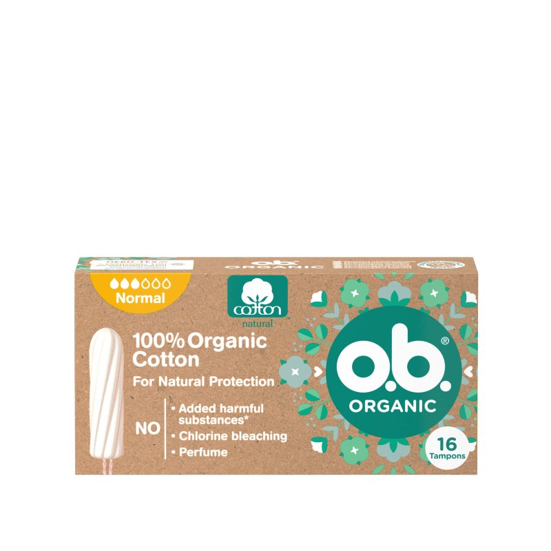 O.B. Organic Normal tamponai, 16 vnt