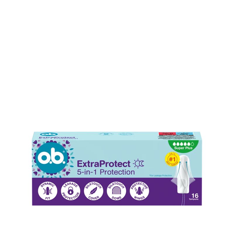 O.B. Pro Comfort Extra Protect Super Plus tamponai, 16 vnt
