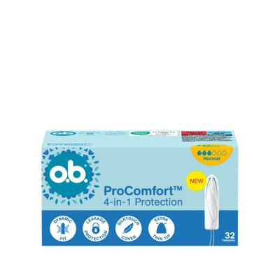 O.B. PRO COMFORT NORMAL, tamponai, 32 vnt