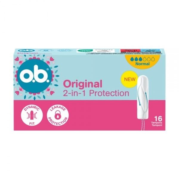 O.B. tamponai ORIGINAL NORMAL, 16 vnt