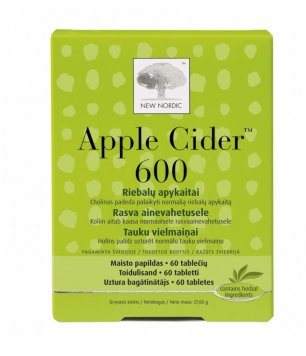 OBUOLIŲ SIDRAS tabletės N60
