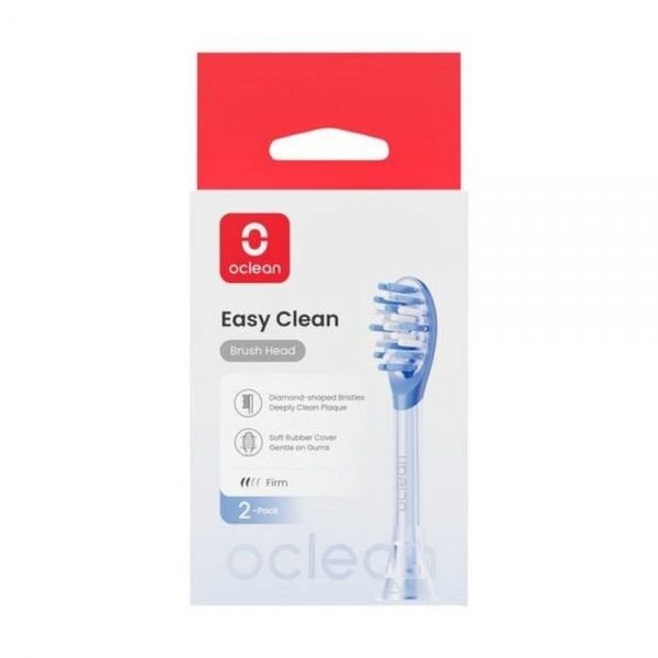 OCLEAN dantų šepetėlio galvutės EASE, mėlynos spalvos, 2 vnt