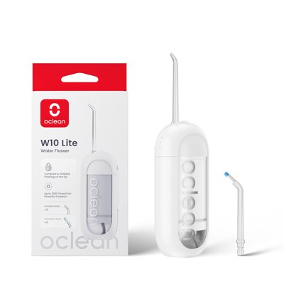 OCLEAN W10 LITE, elektrinis burnos irigatorius, baltos spalvos, 1 vnt