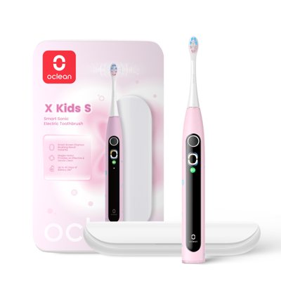 OCLEAN X KIDS S, išmanusis elektrinis dantų šepetėlis, rožinės spalvos, 1 vnt